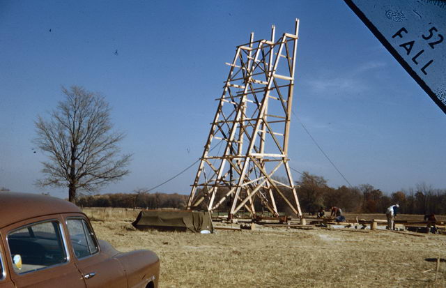 Maple City Drive-In Theatre - 1952 Photo From Al Johnson